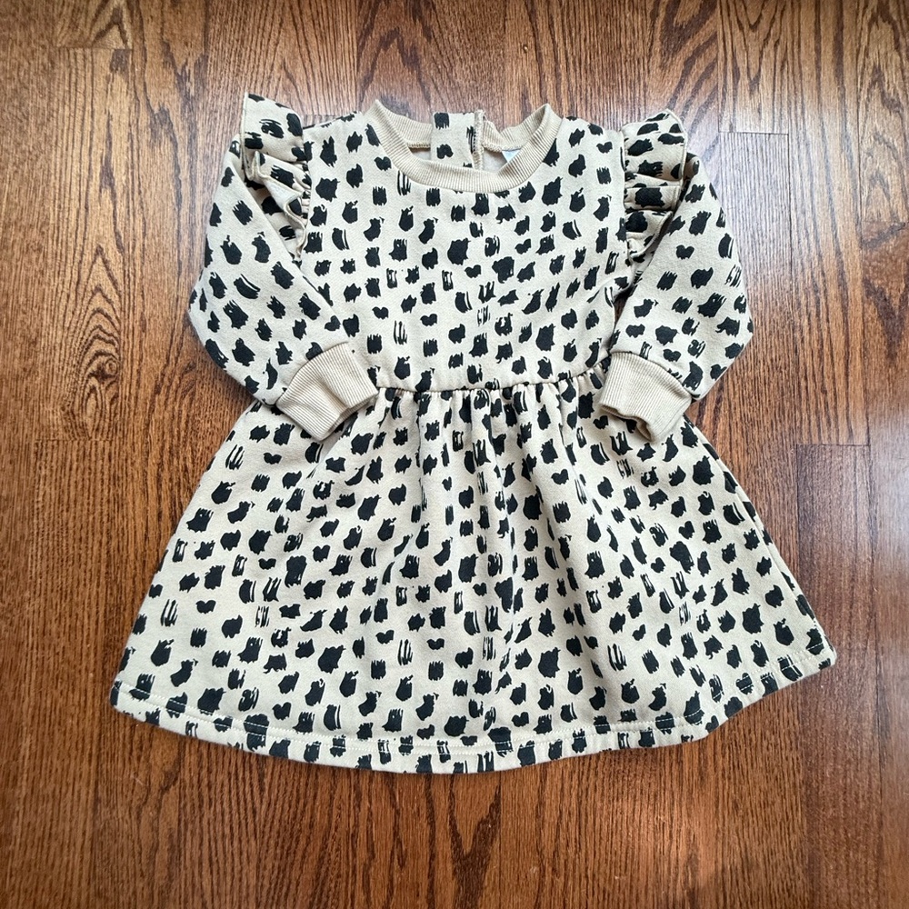 NWOT Tiny Tribe Sweatshirt Dress 12 Months